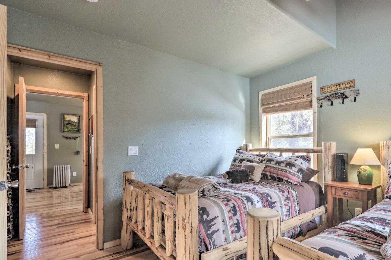 Cozy Heber-Overgaard Cabin With Fire Pit, Game Room! Exterior foto