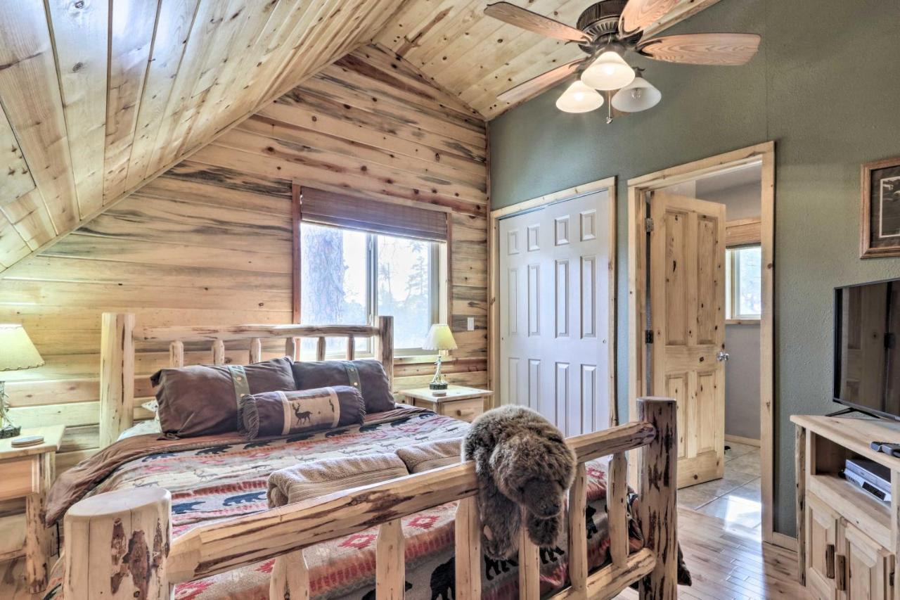 Cozy Heber-Overgaard Cabin With Fire Pit, Game Room! Exterior foto