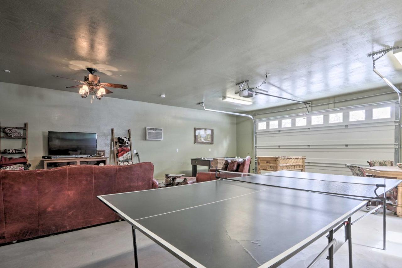 Cozy Heber-Overgaard Cabin With Fire Pit, Game Room! Exterior foto
