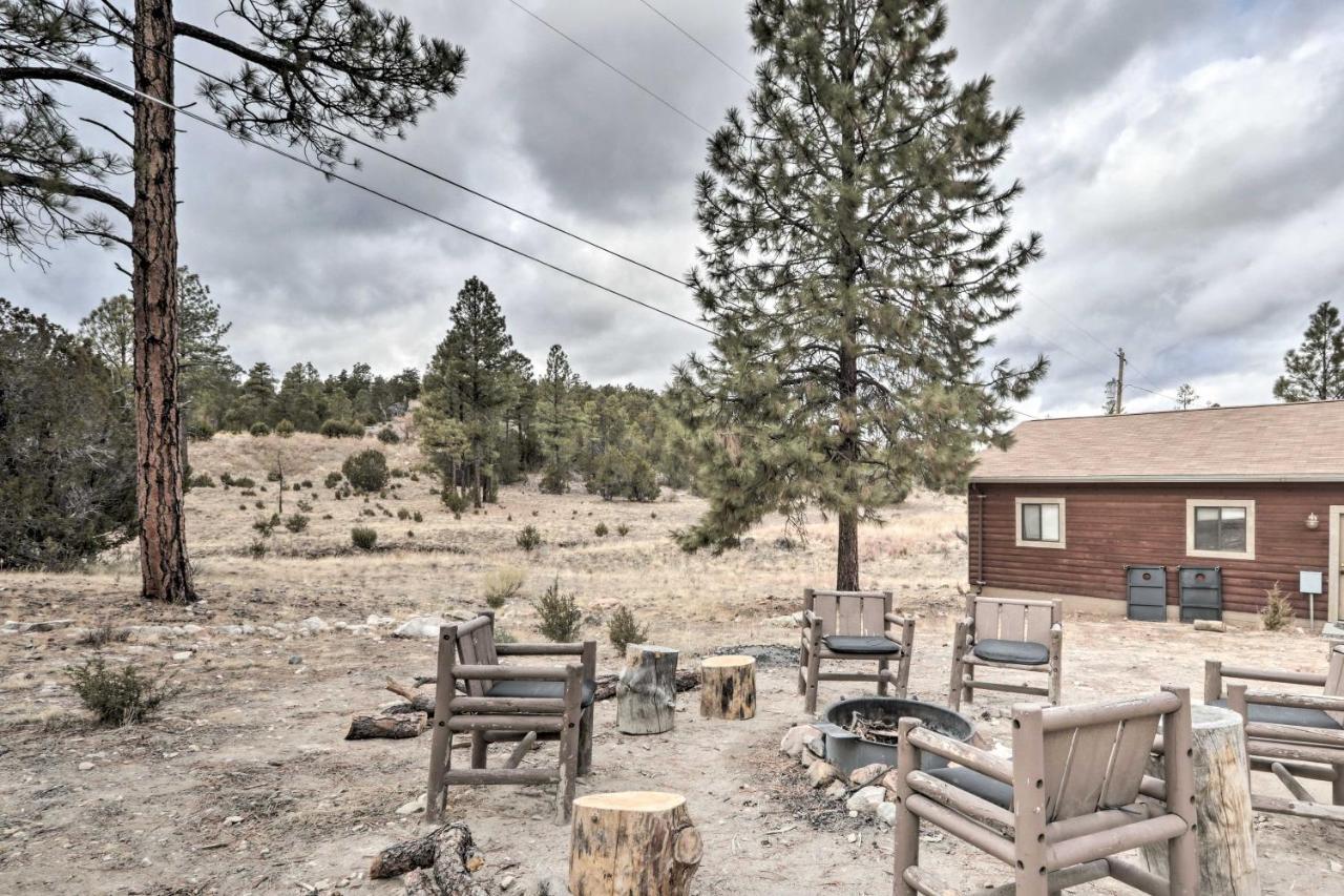 Cozy Heber-Overgaard Cabin With Fire Pit, Game Room! Exterior foto